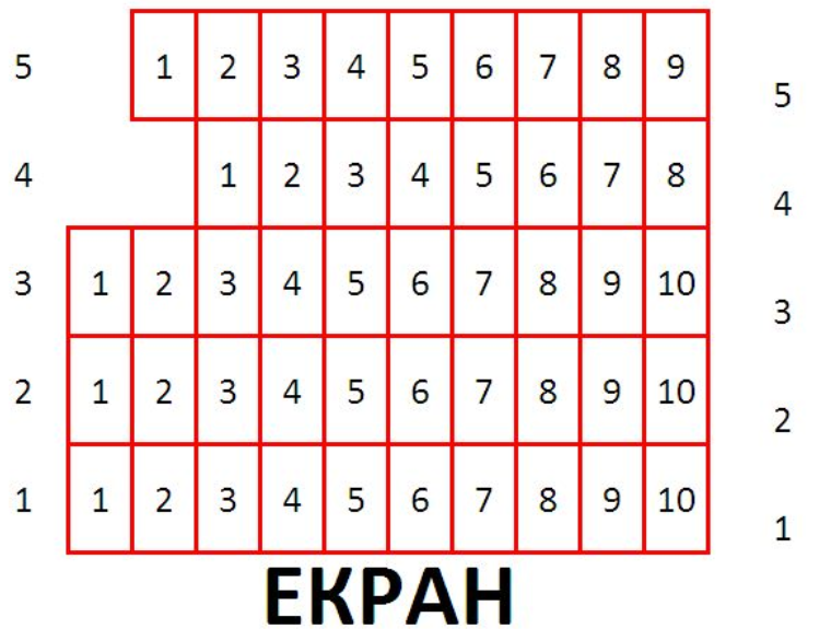 кінотеатр Дружба схема 
