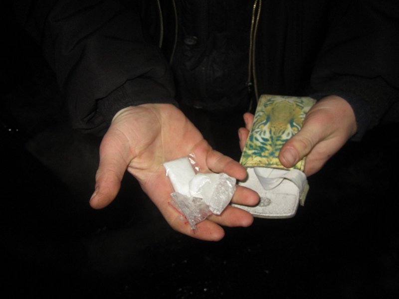 У Васильківському районі поліцейські затримала чоловіка з амфетаміном