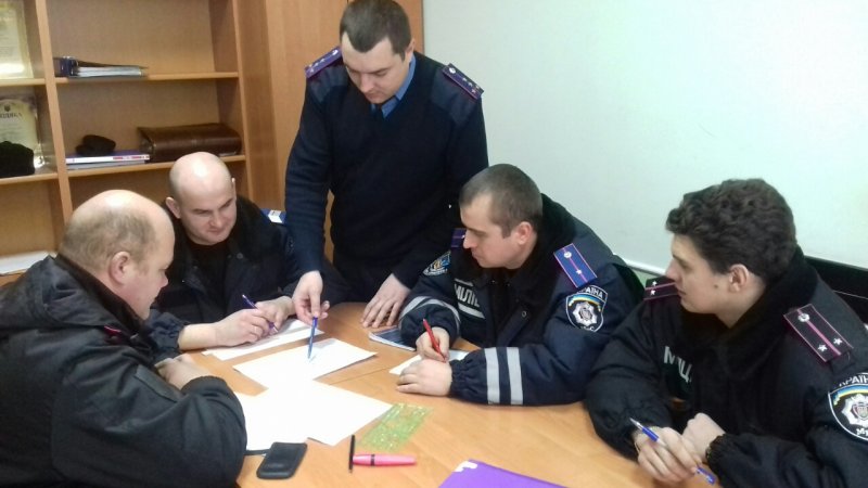 Заняття з патрульними