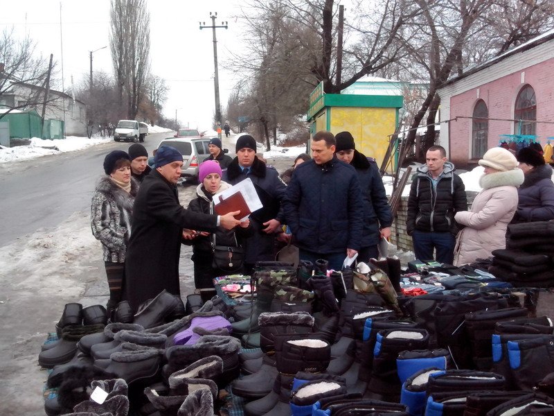 Боротьба зі стихійною торгівлею у Василькові