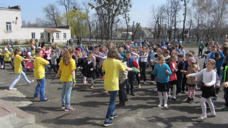 Флеш-моб на честь Дня здоров`я