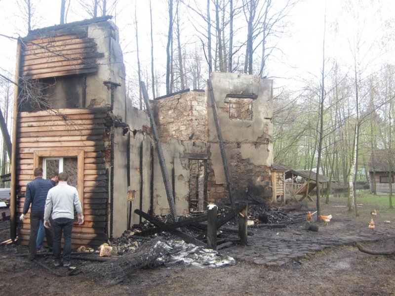 У Васильківському районі внаслідок пожежі загинуло двоє людей