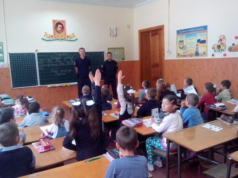 Васильківські поліцейські провели "Урок безпеки" для школярів