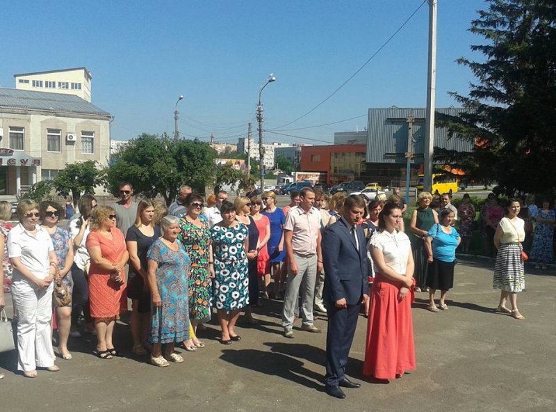 Урочистості з нагоди відзначення 20-ї річниці Дня Конституції України