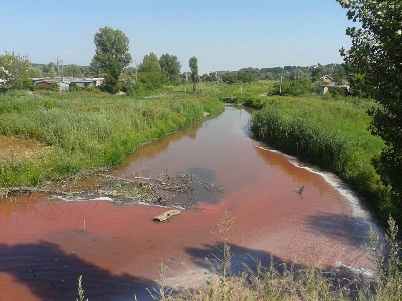 Забруднення річки Стугна
