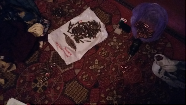 На Васильківщині  виявлено набої до вогнепальної зброї та гранату