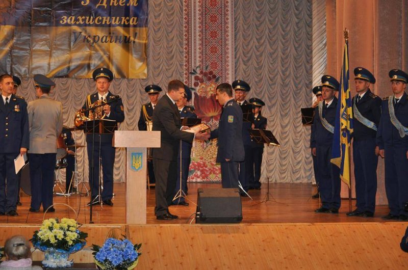 Cвятковий захід з нагоди Дня захисника України в Василькові