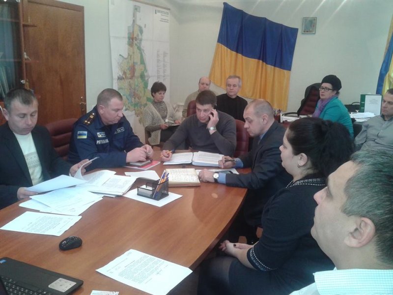 Засідання оперативного штабу з ліквідації надзвичайних ситуацій