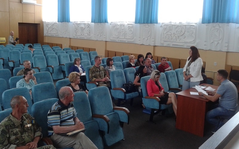 ЗАСІДАННЯ ВАСИЛЬКІВСЬКОГО МІСЬКОГО ЦЕНТРУ ДОПОМОГИ УЧАСНИКАМ АТО ТА ЇХ РОДИНАМ