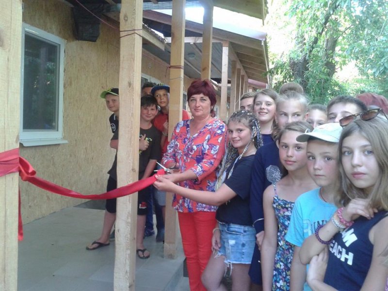 Урочисте відкриття першої табірної зміни ДОЗ «Івушка»