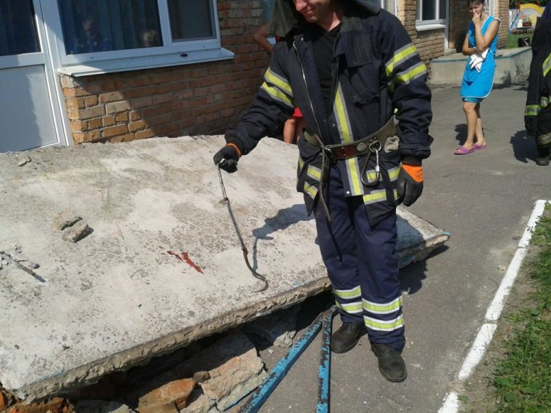До дитячого садочку на Васильківщині заповзла змія