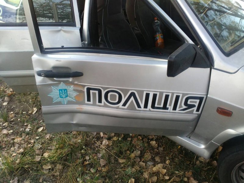 У Василькові в наслідок ДТП з п’яним водієм постраждав полісмен