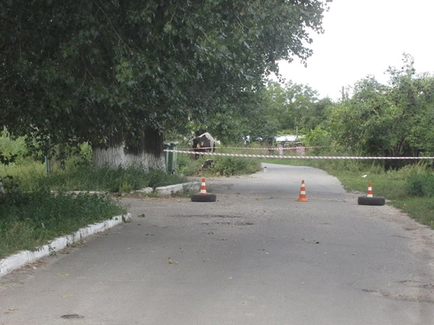 У Василькові біля сміттєвих баків виявили навчальну протипіхотну міну.