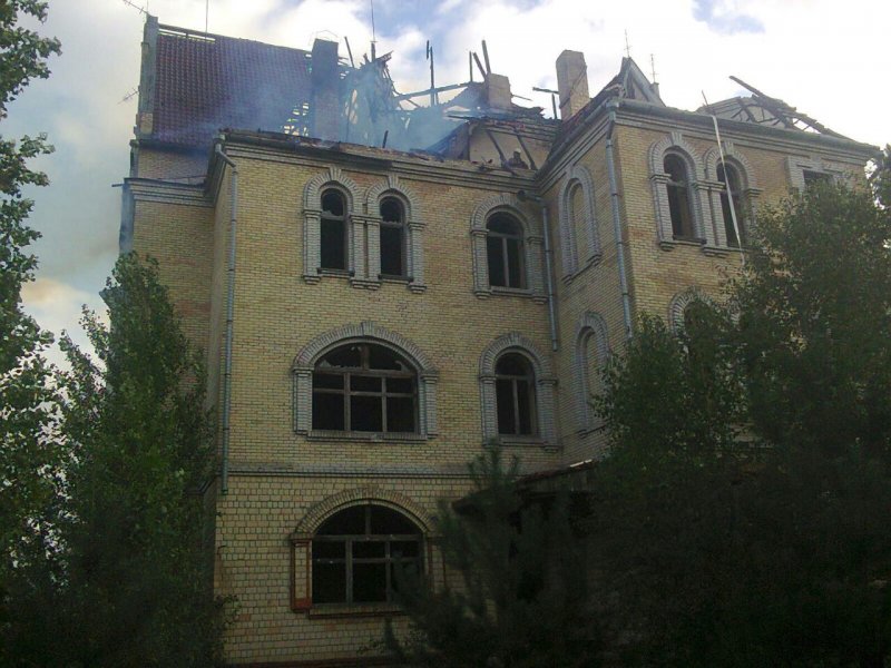 у селі Хлепча Васильківського району загорівся недобудований трьох поверховий будинок