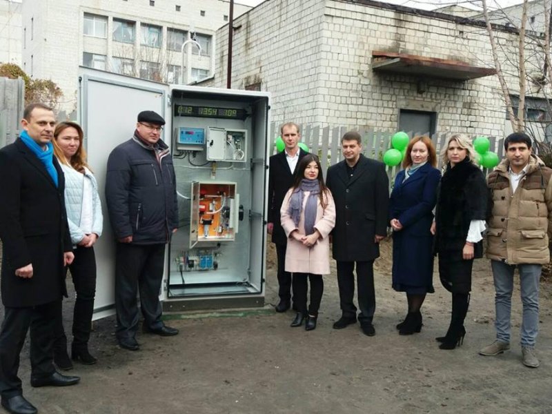 В Василькові відкрили  стаціонарний  пост системи моніторингу атмосферного повітря
