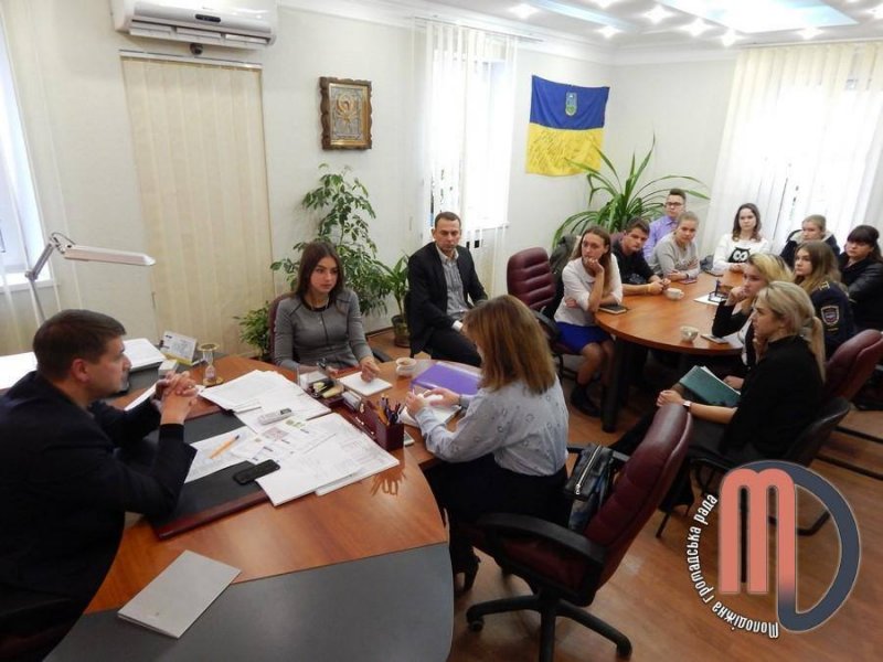 Зустріч Васильківського міського голови з лідерами учнівських та студентських організацій