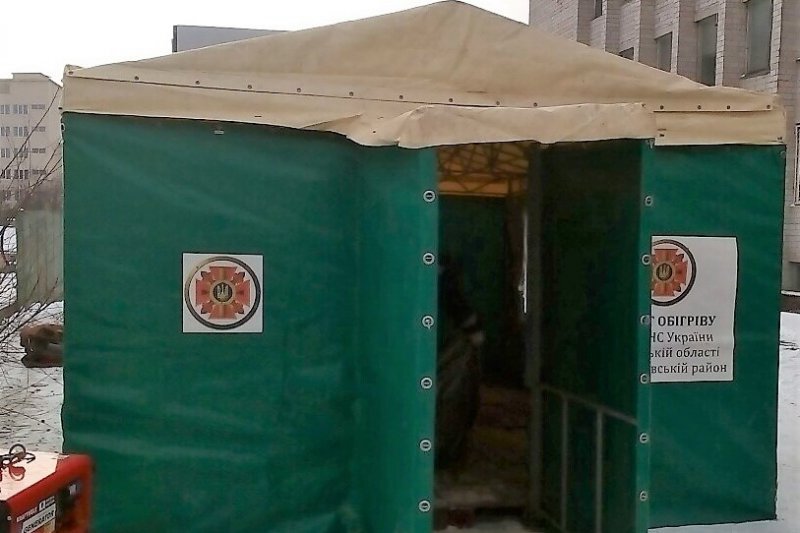 У ЗВ’ЯЗКУ З РІЗКИМ ПОХОЛОДАННЯМ У ВАСИЛЬКОВІ РОЗГОРНУЛИ ПУНКТ ОБІГРІВУ ДЛЯ ЛЮДЕЙ