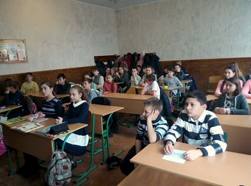 Виступ ювенальної превенції Васильківська ЗОШ № 9