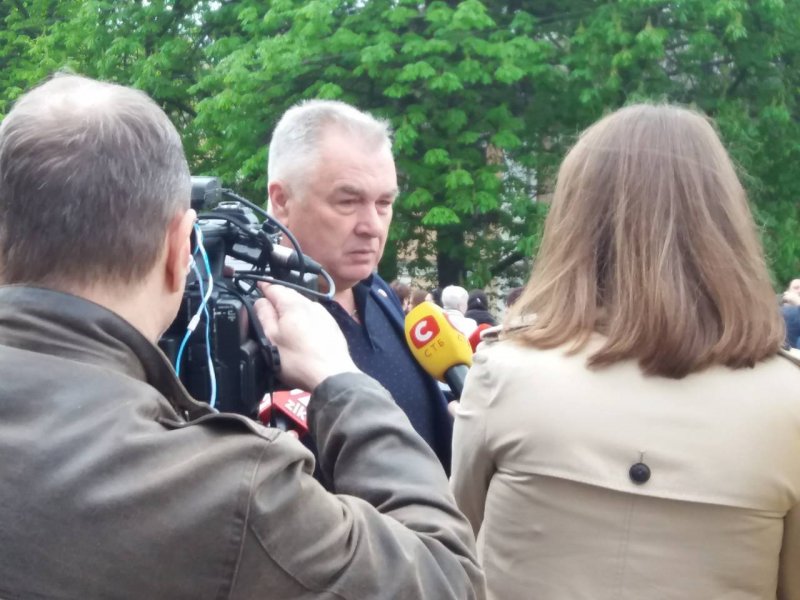Акція-мітинг батьківського та педагогічного колективів Васильківської загальноосвітньої школи №6
