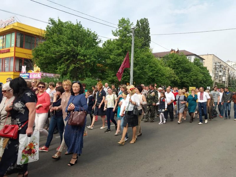 Васильків відзначив 73 річницю перемоги над нацизмом у Другій світовій війні