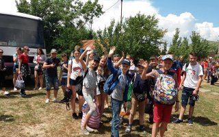 Відпочинок васильківських школярів на морі