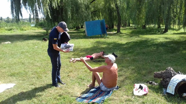 РЕЙД ПО ВОДНИХ ОБ’ЄКТАХ МІСТА ВАСИЛЬКІВ