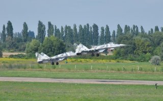 Тренувальні польоти над Васильковом напередодні повітряного параду