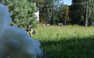 У Василькові військові провели масштабні навчання