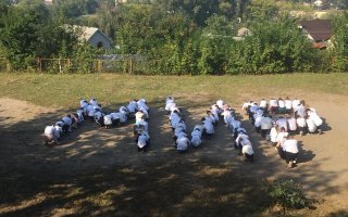 Флешмоб у Василькові до Міжнародного дня миру
