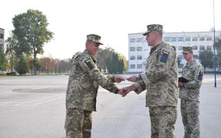 У Василькові відбувся випуск військовозобов’язаних оперативного резерву другої черги