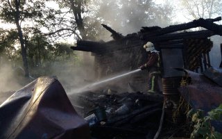 У Василькові згорів будинок