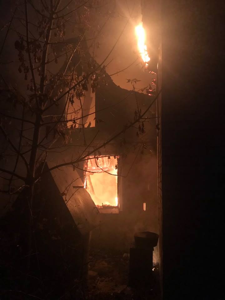 Пожежа в Глевасі