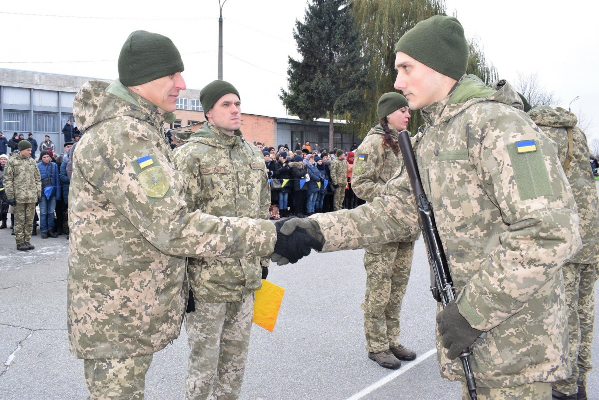 У Василькові 220 військовослужбовців присягнули на вірність українському народу