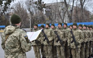 У Василькові 220 військовослужбовців присягнули на вірність українському народу