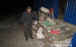 Дачного крадія оперативно затримали на Васильківщині