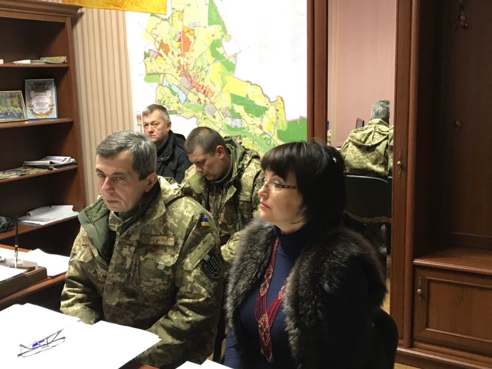 НАРАДА ЩОДО ЗАБЕЗПЕЧЕННЯ ПІДРОЗДІЛІВ З ТЕРИТОРІАЛЬНОЇ ОБОРОНИ