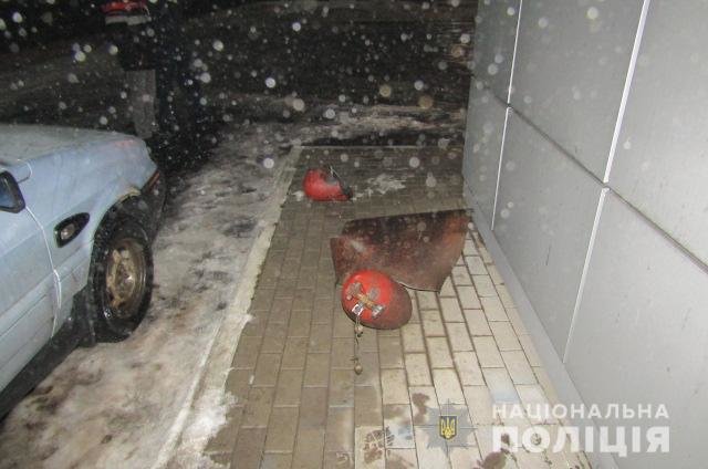 На АЗС под Васильковом  произошел взрыв