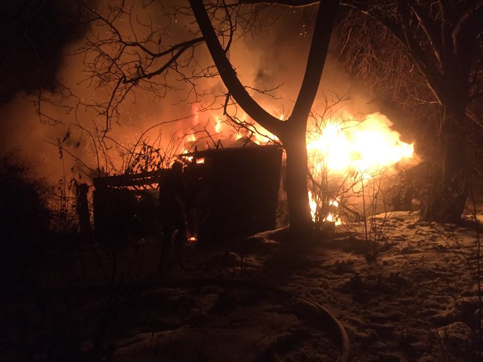 У Васильківському районі за один день трапилося дві пожежі