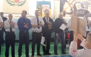 Тренер із Васильківщини отримав перший дан із карате