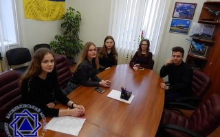 Лідери Учнівського парламенту у виконкомі Васильківської міської ради