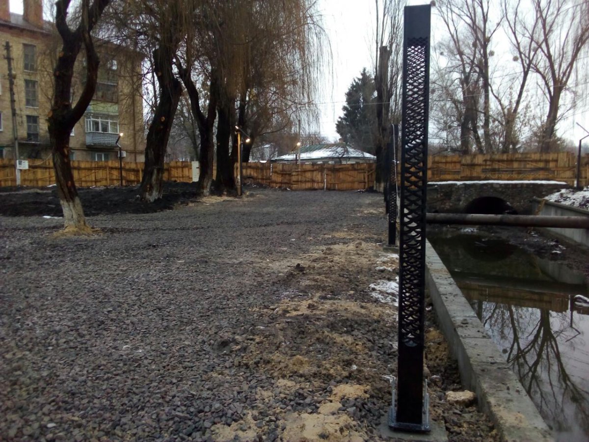 Реконструкцію   парку «Венеція» у Василькові обіцяють завершити навесні