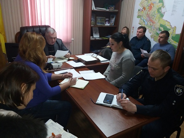 НАРАДА ЩОДО ПРОВЕДЕННЯ СВЯТКУВАННЯ ВОДОХРЕЩА