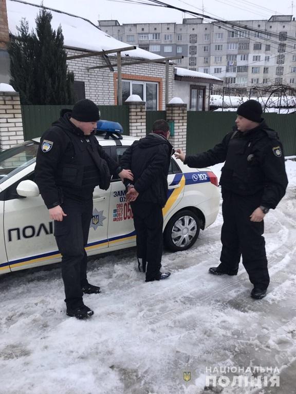 Невдала крадіжка в Василькові. Грабіжника затримано.