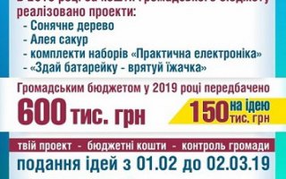 Громадський бюджет Василькова