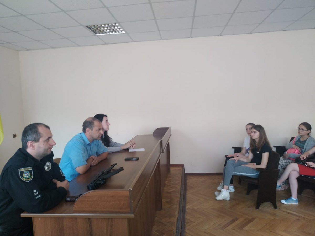 Студенти коледжу ознайомились із роботою поліцейських Васильківщини