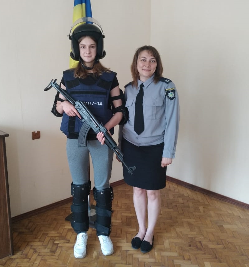 Студенти коледжу ознайомились із роботою поліцейських Васильківщини