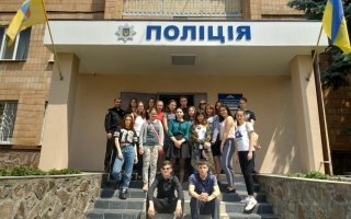 Студенти коледжу ознайомились із роботою поліцейських Васильківщини