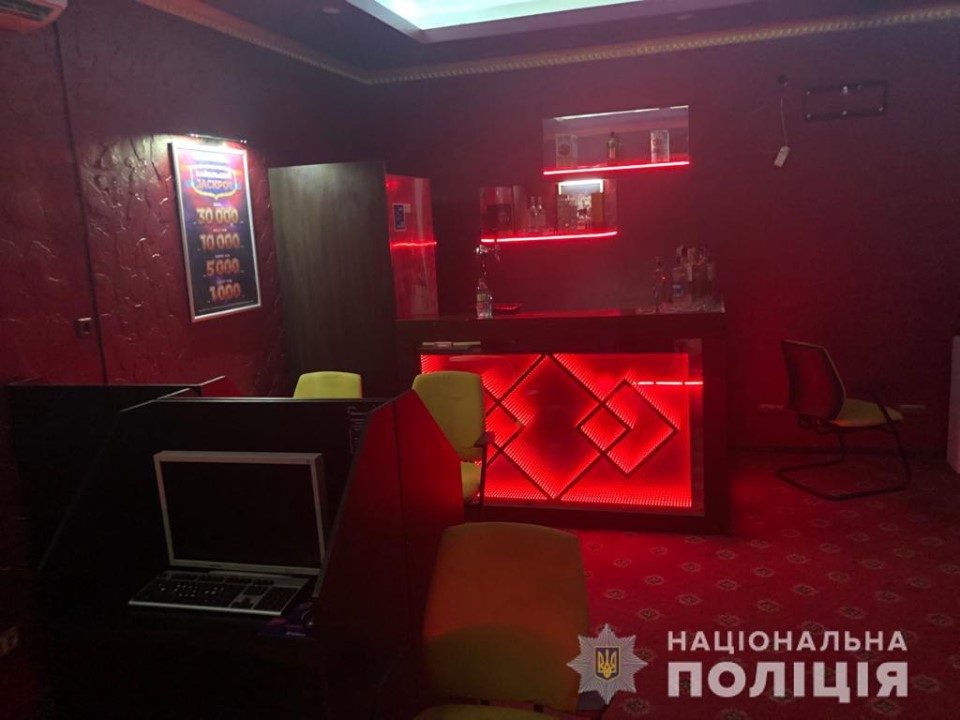 У Василькові викрили черговий незаконний салон грального бізнесу