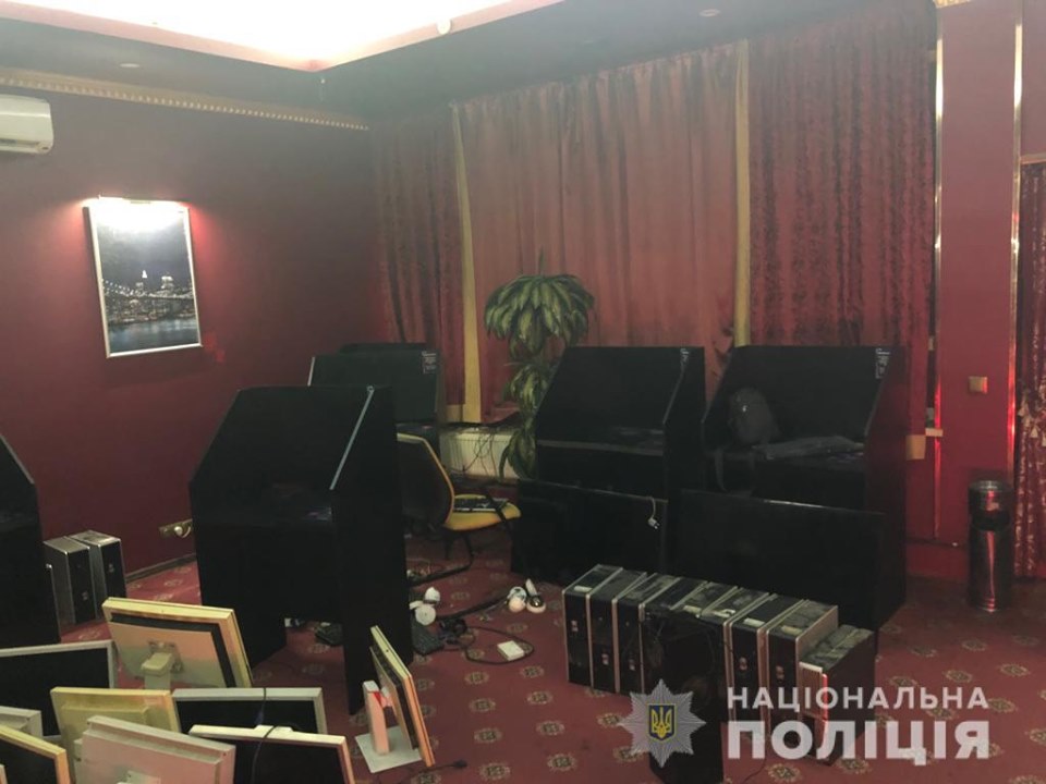 У Василькові викрили черговий незаконний салон грального бізнесу