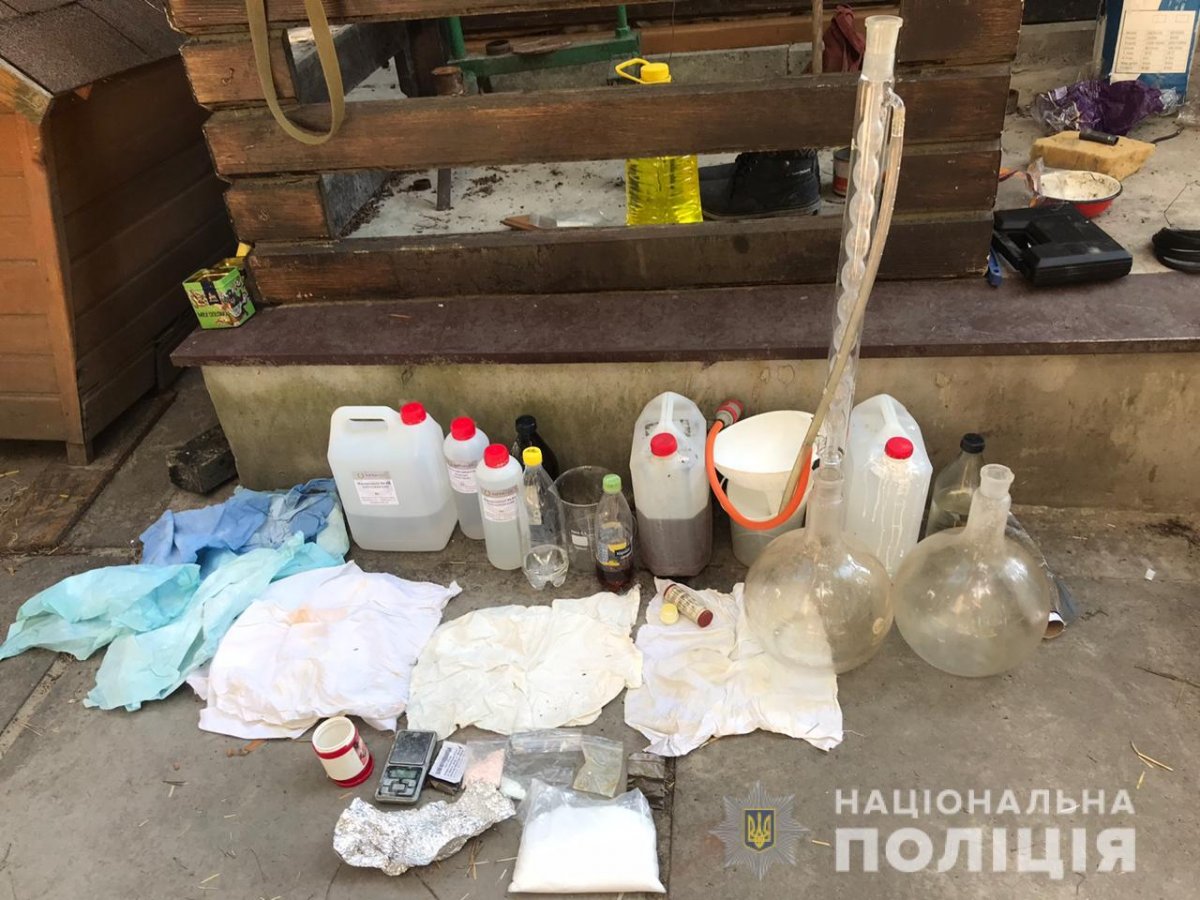 Амфетамін домашнього виробництва виготовлявся на Васильківщині